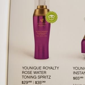 Younique Royalty Rose Water Toning Spritz